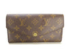 LOUIS VUITTON Monogram M60531 RFID Monogram Portefeuille Sarah Wallet