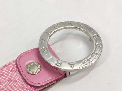 BVLGARI Logomania Pink Belt