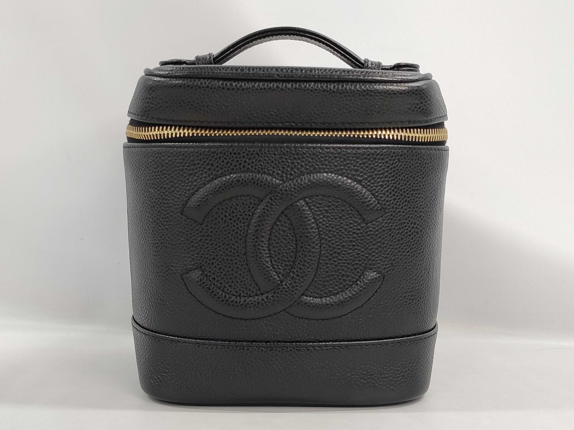 CHANEL Caviar Skin Vanity Bag