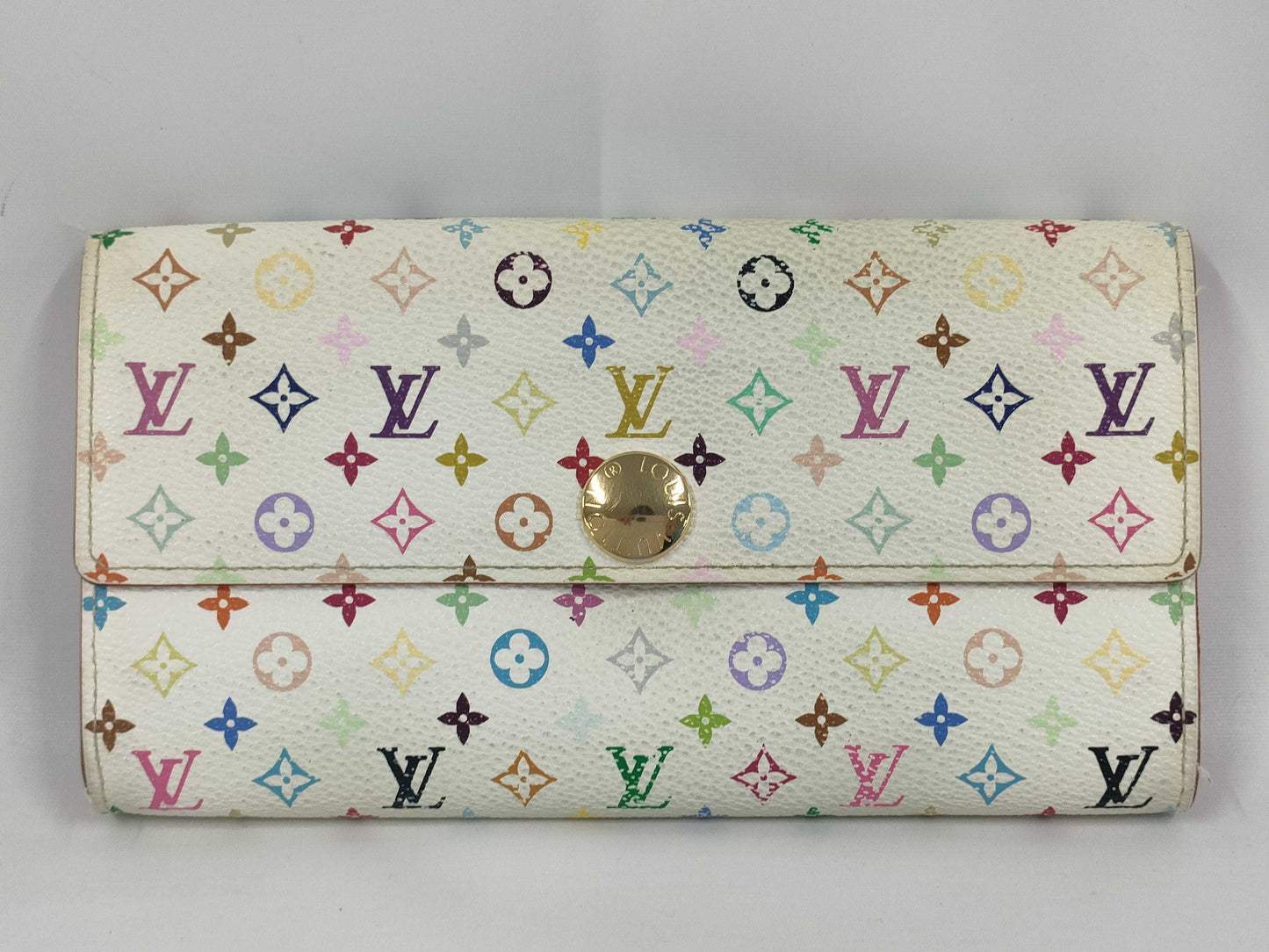 LOUIS VUITTON LOUISVUITTON M93744 Multicolore Portefeuille Sarah Rich Wallet