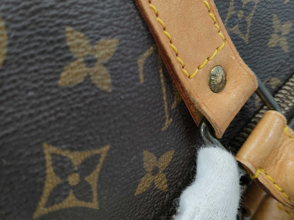 LOUIS VUITTON LOUISVUITTN Monogram Keepall 55 M41424 851 Brown Boston Bag