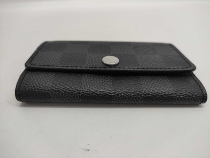 LOUIS VUITTON LOUISVUITTON Damier Graphite Key Case Multicle 6 N62662 Key Case/Key Holder