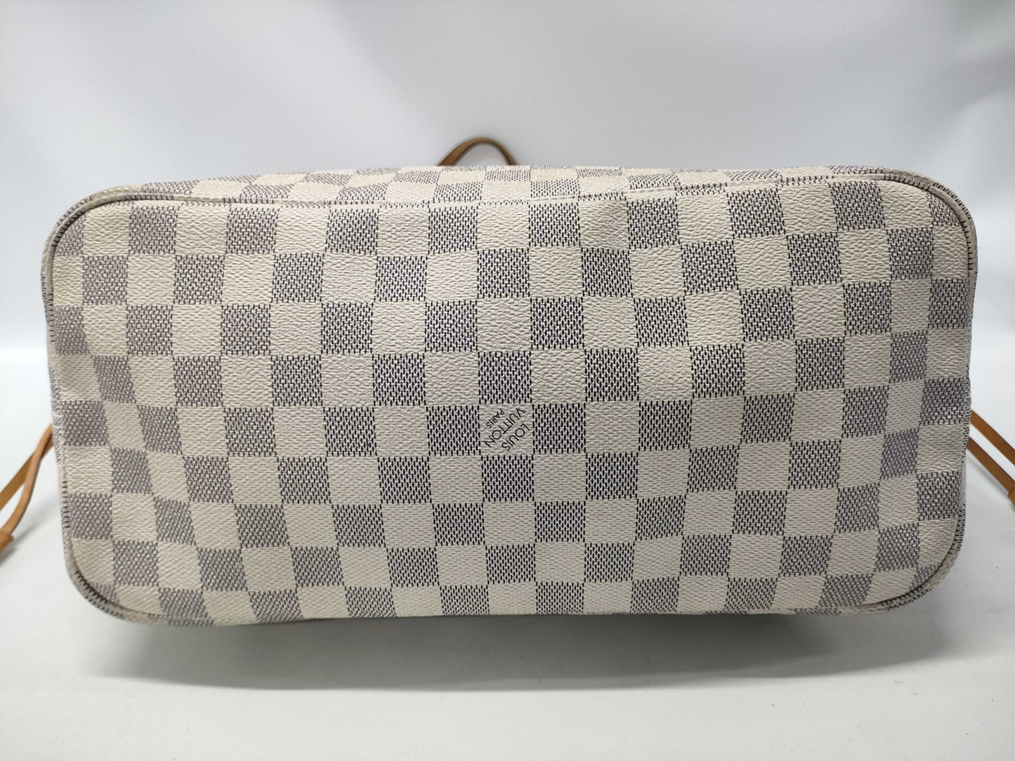 LOUIS VUITTON N51107 Azur Neverfull MM SL2140 New Tote Bag