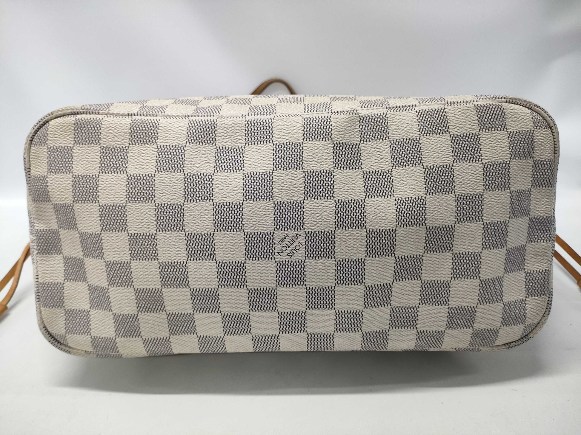 LOUIS VUITTON N51107 Azur Neverfull MM SL2140 New Tote Bag