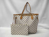 LOUIS VUITTON N51107 Azur Neverfull MM SL2140 New Tote Bag