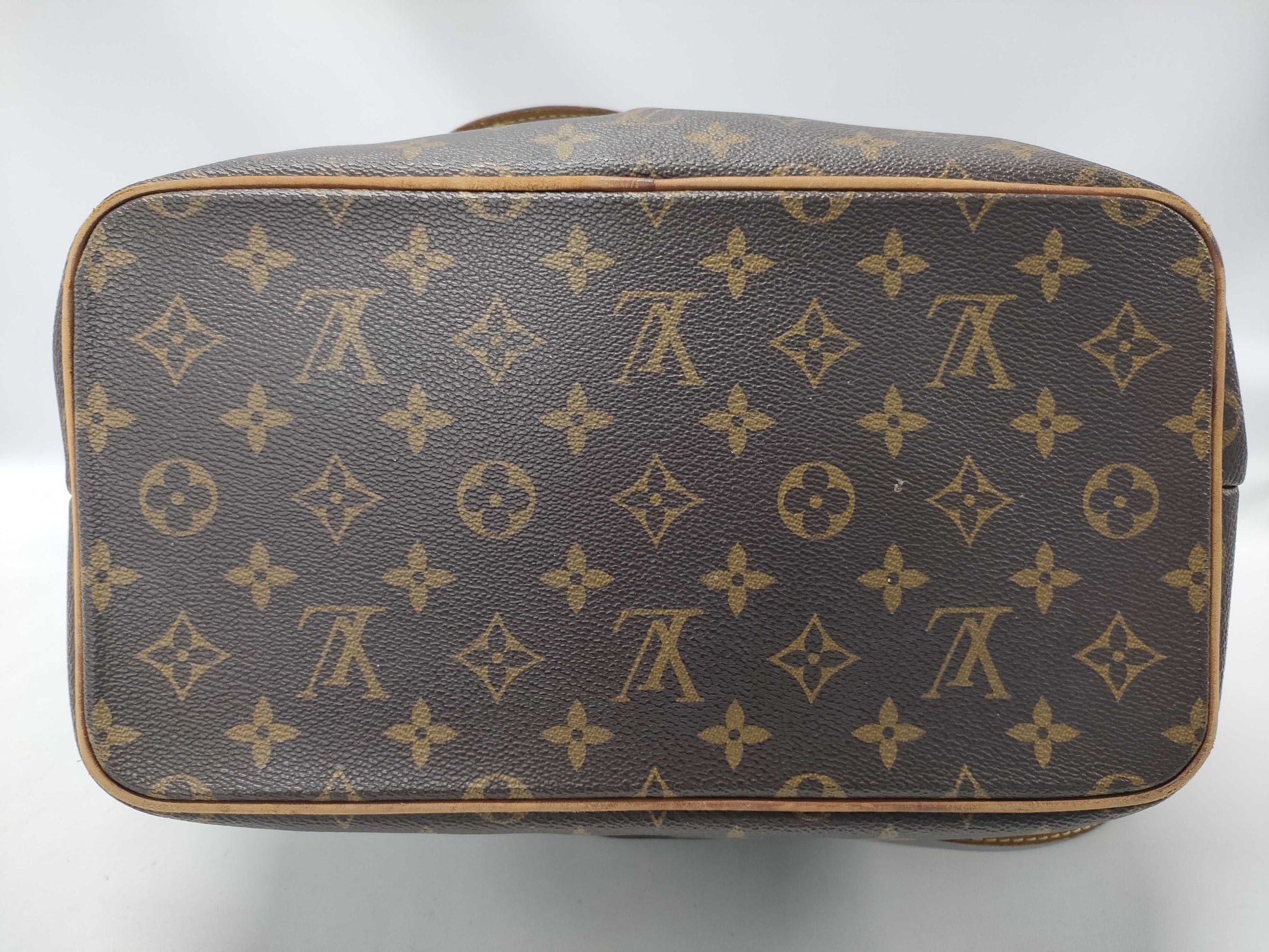 LOUIS VUITTON Damier Palermo PM M40145 SR3151 Brown Shoulder Bag