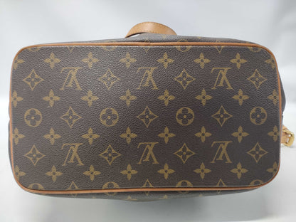 LOUIS VUITTON Palermo PM M40145 SR4122 Brown Handbag