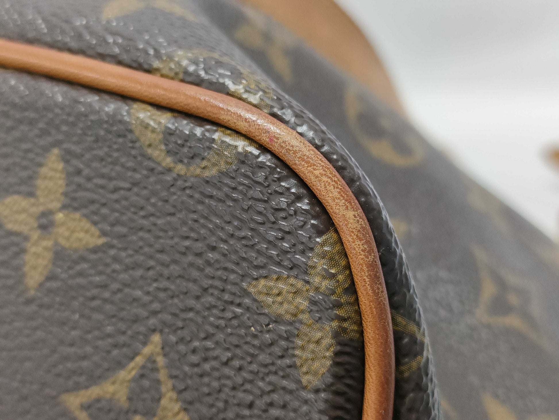 LOUIS VUITTON Palermo PM M40145 SR4122 Brown Handbag
