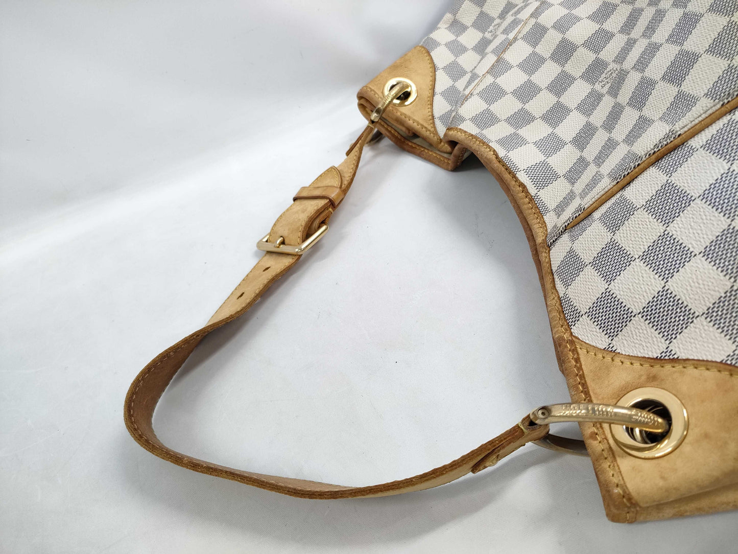 LOUIS VUITTON Galliera GM Damier Azur Shoulder Bag N55216 SP4058