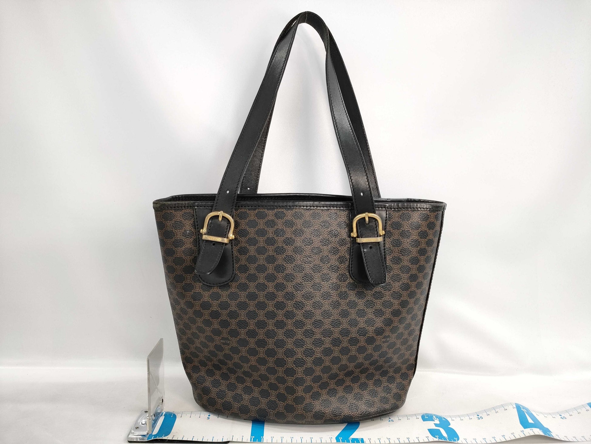 CELINE Handbag Macadam Tote Bag