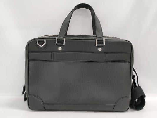 LOUIS VUITTON Alexander Taiga M31162 MB0181 Gray Business Bag