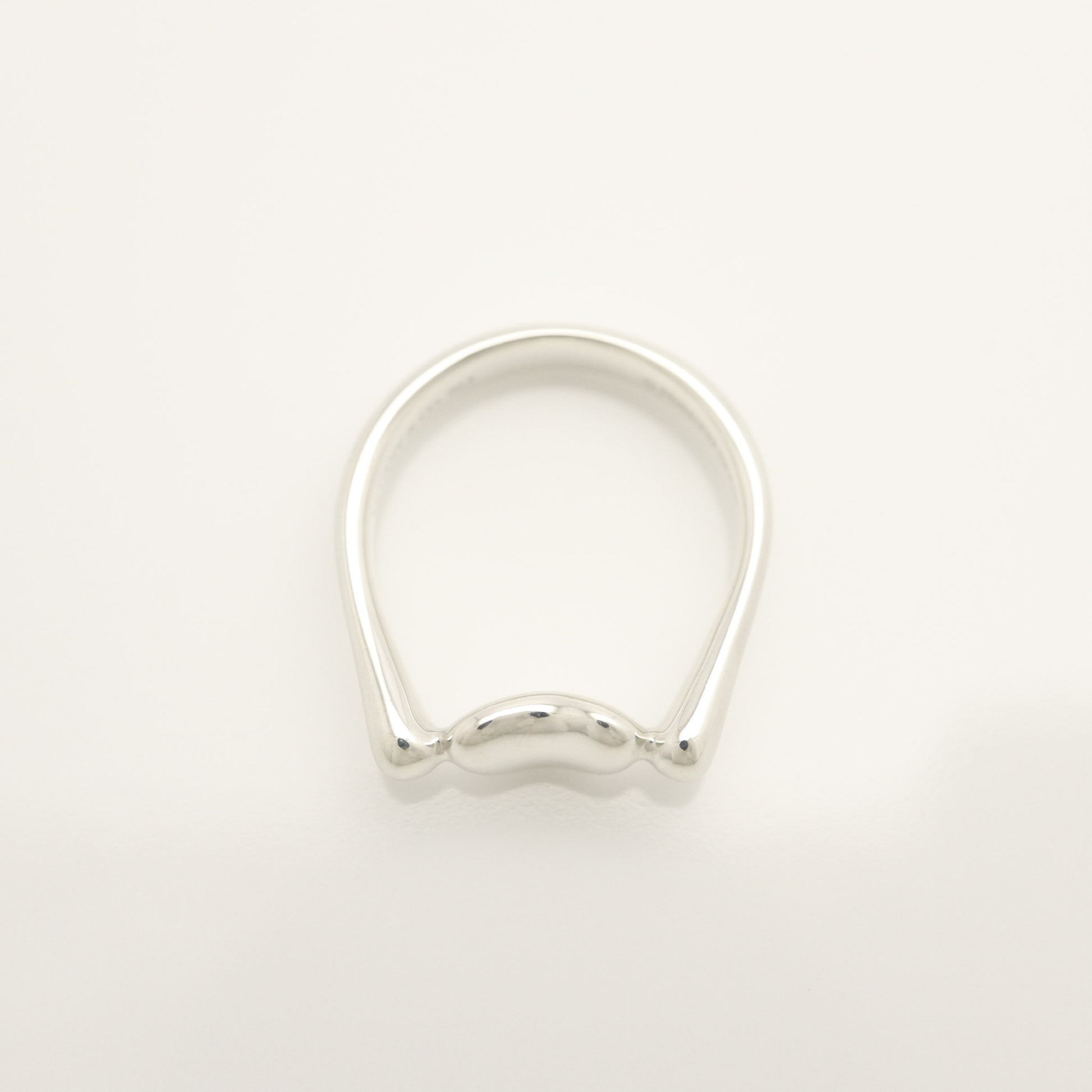 Tiffany & Co. Bean Ring, 925 Sterling Silver, 2.66g