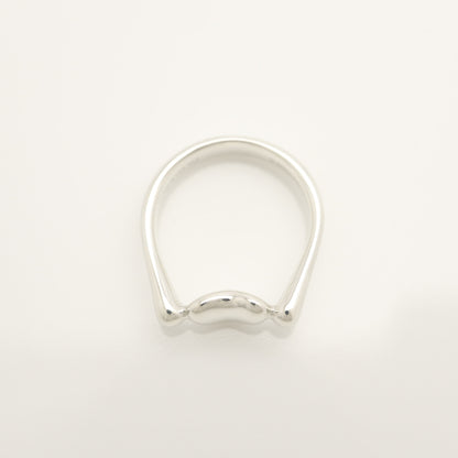 Tiffany & Co. Bean Ring, 925 Sterling Silver, 2.66g