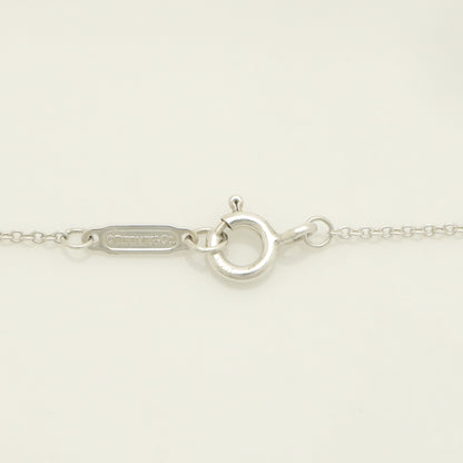 Tiffany & Co. 1837 Narrow Bar Rubedo Metal Necklace Pendant in Sterling Silver , Weight: 2.50g