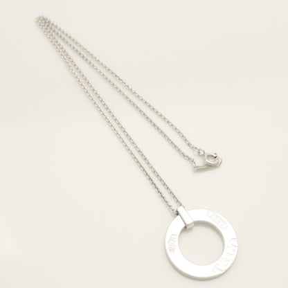 Tiffany & Co. 1837 Round Circle Necklace in Sterling Silver - Weight: 7.89g