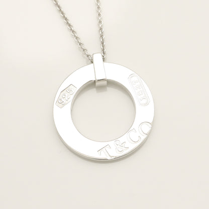 Tiffany & Co. 1837 Round Circle Necklace in Sterling Silver - Weight: 7.89g