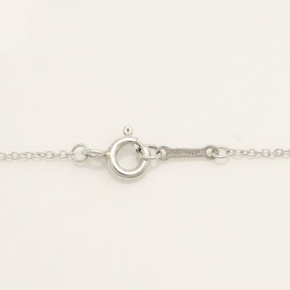 Tiffany & Co. Mini Kiss Cross Paloma Picasso Necklace in 925 Sterling Silver, 12.7g