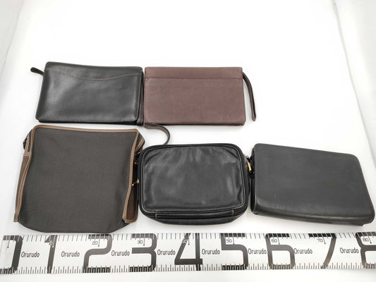 dunhill Dunhill Clutch Bag Second Bag 5-Piece SET Bag