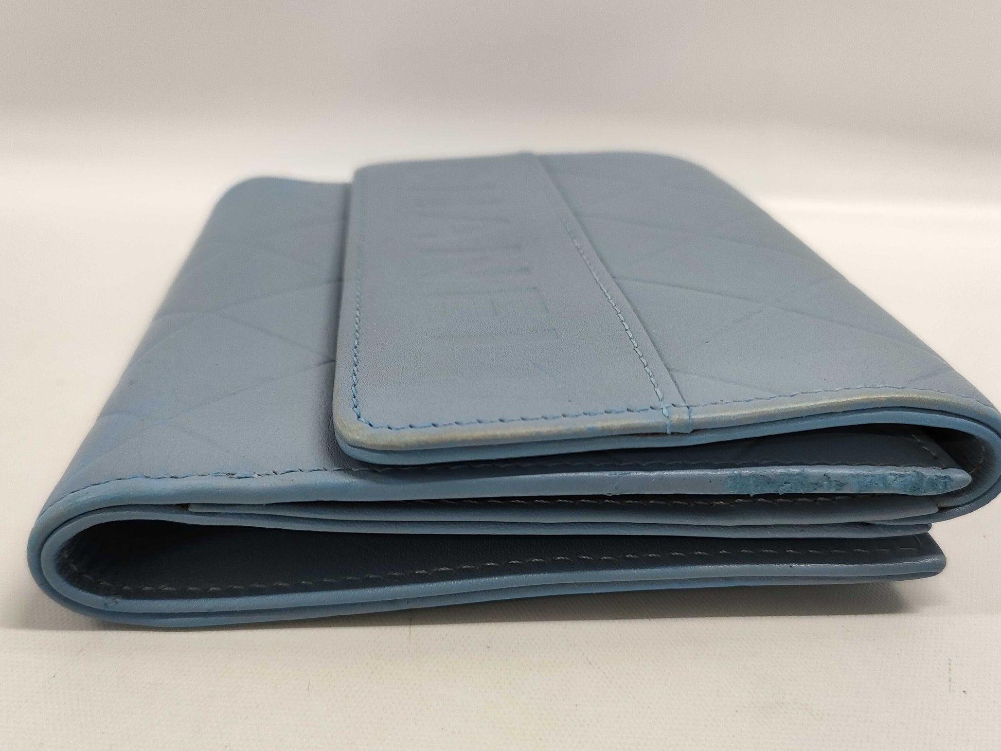 CHANEL Camellia Folding Wallet with Seal