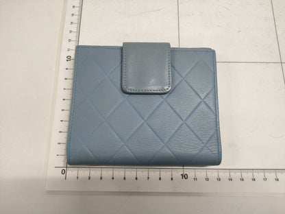 CHANEL Camellia Folding Wallet with Seal