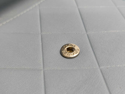 CHANEL Camellia Folding Wallet with Seal