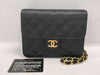 CHANEL Satin Matelasse 18 Mini Matelasse Single Flap Single Chain Shoulder Bag, G Hardware, Black, 0 Series [With Sticker and Card] Shoulder Bag