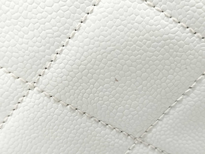 CHANEL CHANEL Matelasse Chain Tote Bag with Coco Mark Sticker and Card