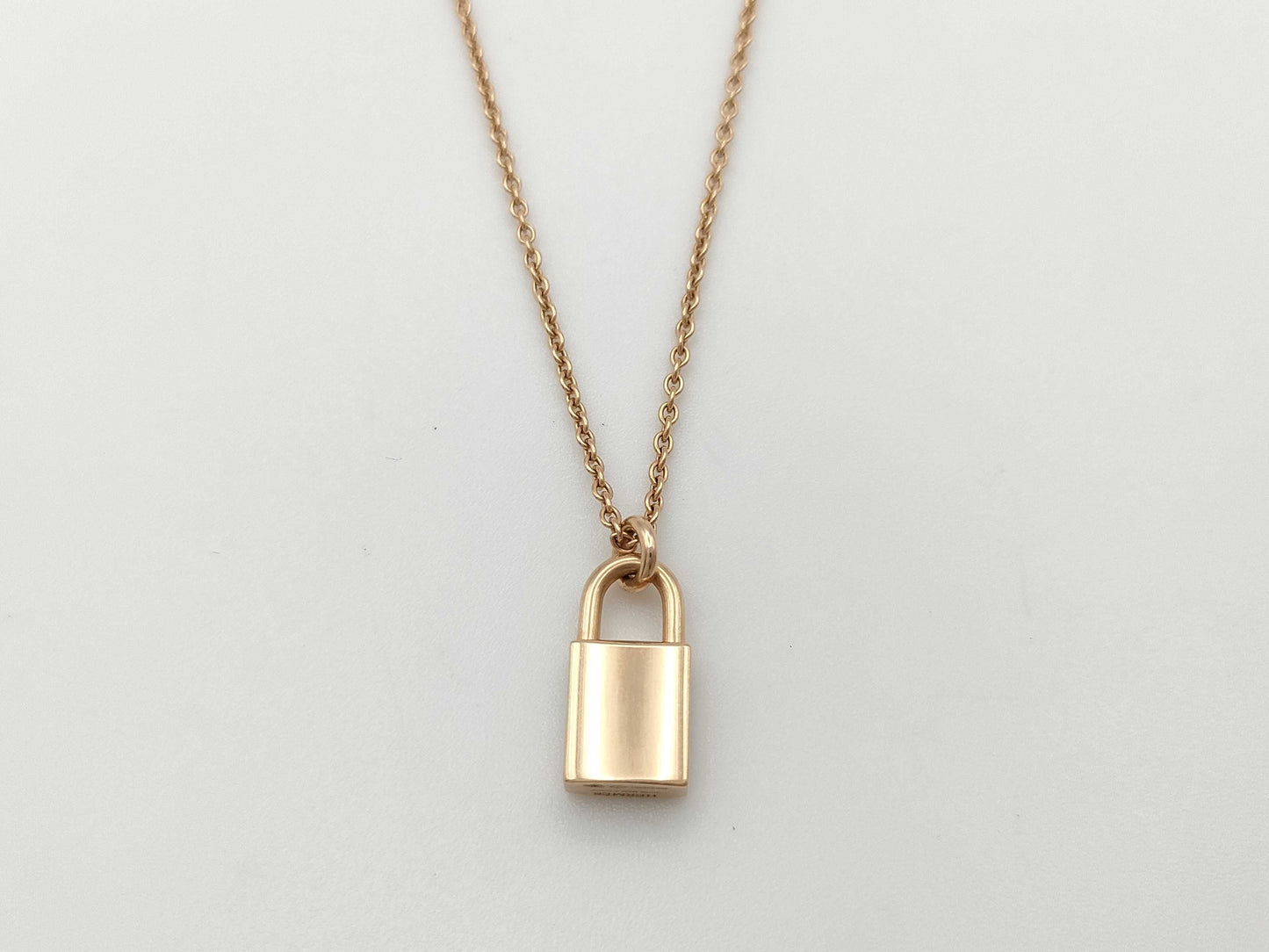 HERMES Kelly Cadena Diamond PG Au750 9.7g Necklace