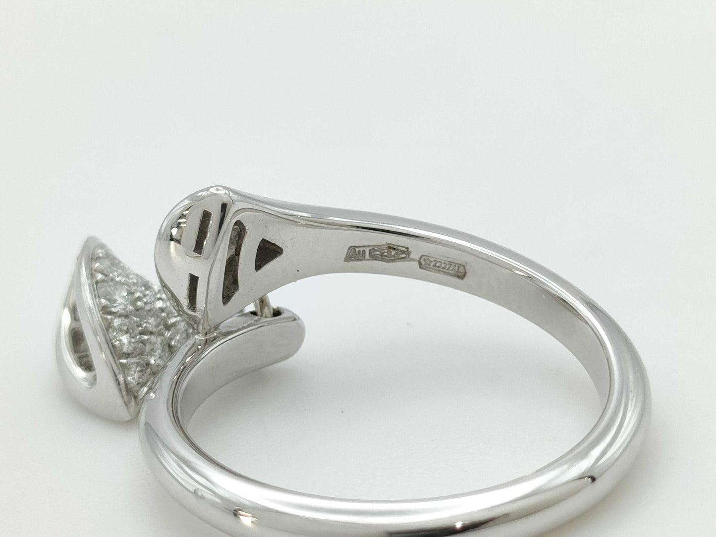 BVLGARI Diva Dream Diamond WG Au750 5.2g Ring 