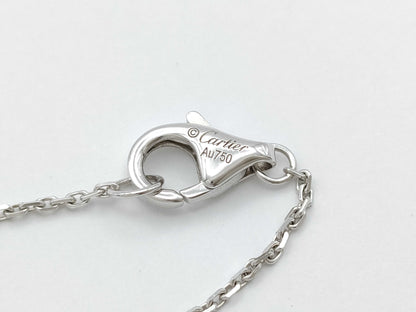 Cartier Amulet Diamond WG Au750 4.8g Necklace
