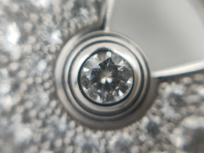 Cartier Amulet Diamond WG Au750 4.8g Necklace