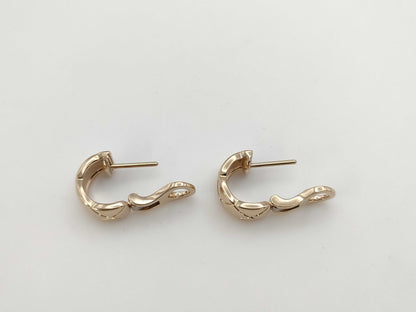 CHANEL Coco Crush PG Au750 6.4g Earrings 