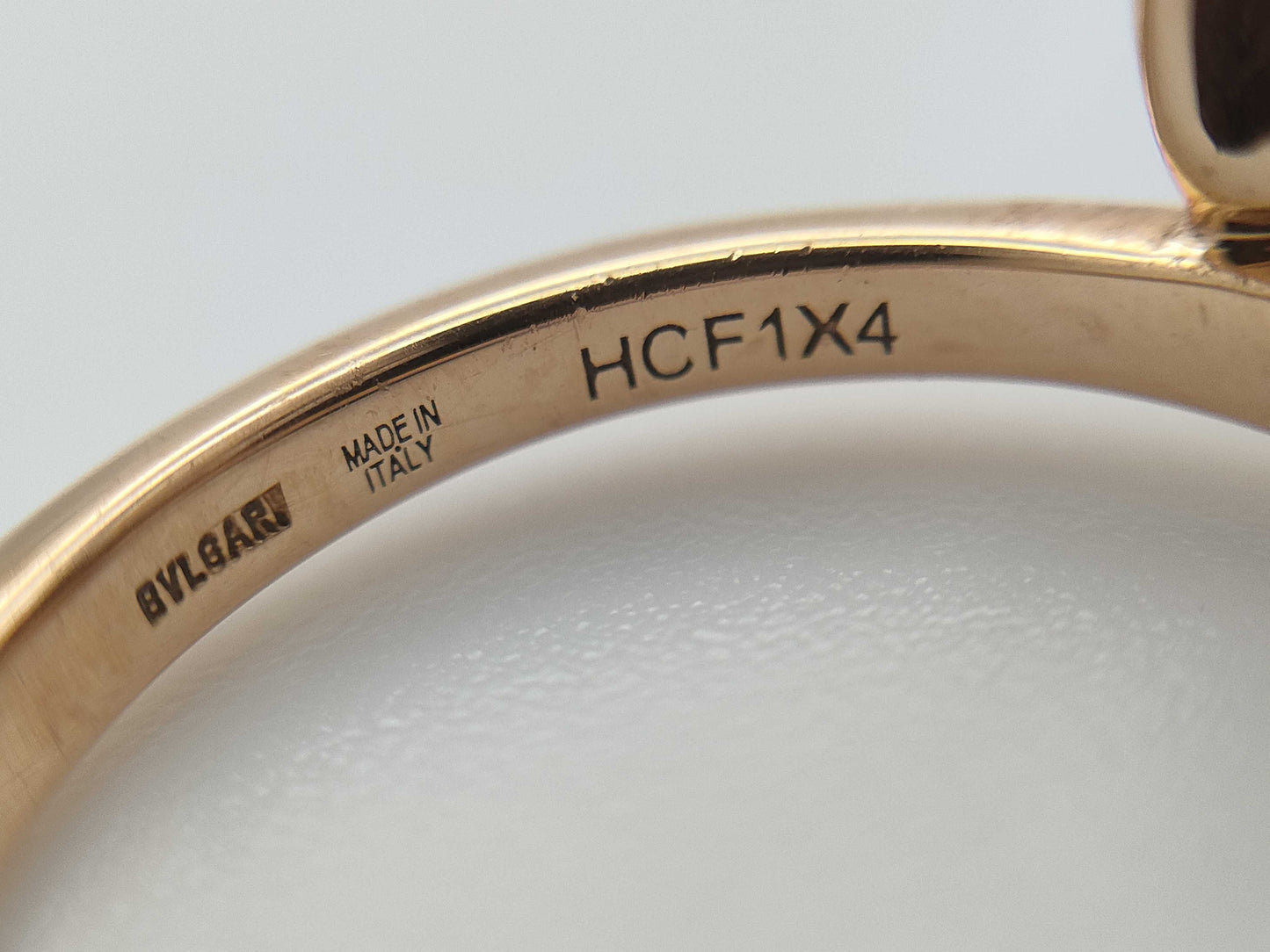 BVLGARI Diva Dream Diamond PG Au750 4.7g Ring 