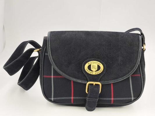 Burberrys Black Shoulder Bag