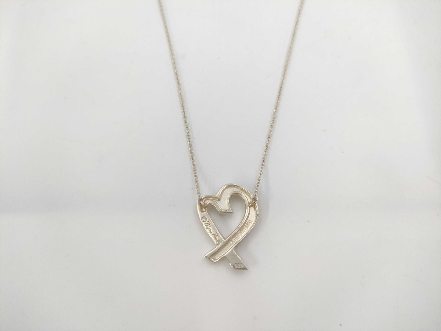 Tiffany&Co. Tiffany Rubbing Heart Necklace Necklace