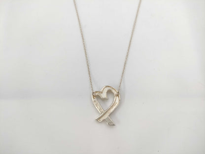 Tiffany&Co. Tiffany Rubbing Heart Necklace Necklace