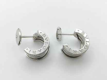 BVLGARI Bezero One Diamond WG Au750 7.6g Earrings