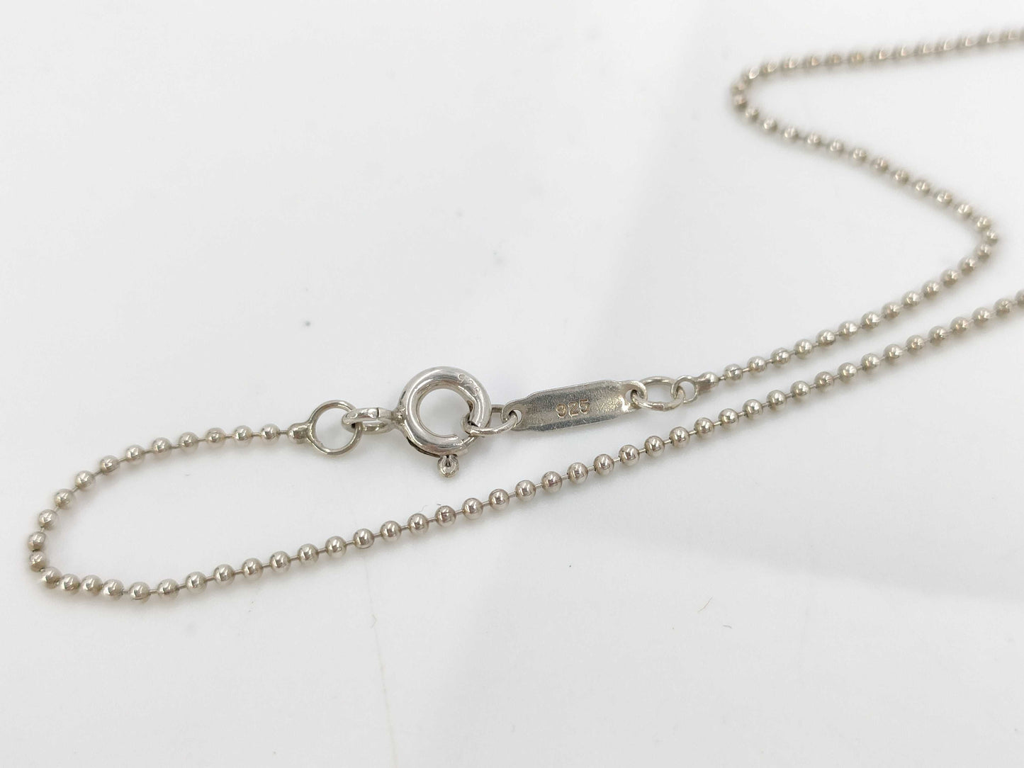 Tiffany&Co. Tiffany Heart Key Necklace Ag925 4.7g Necklace