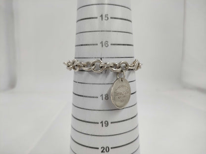 Tiffany&Co. Tiffany Return Toe Bracelet AG925 36.9g Bracelet Bangle