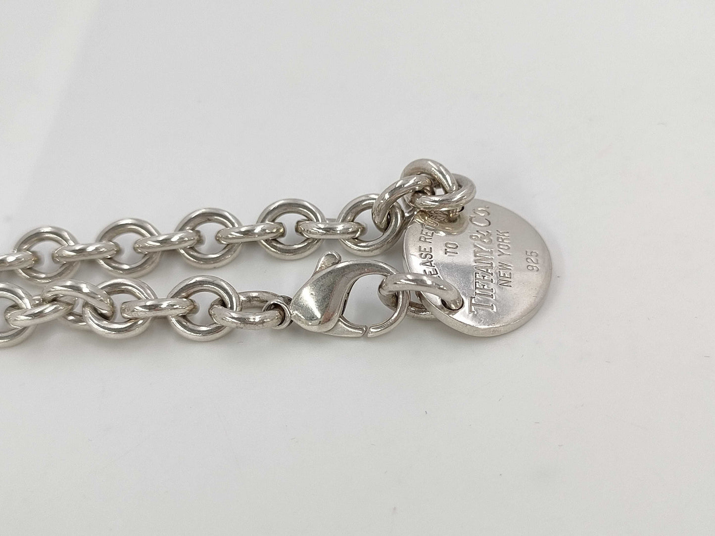 Tiffany&Co. Tiffany Return to Choker Ag925 52.3g Necklace