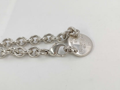 Tiffany&Co. Tiffany Return to Choker Ag925 52.3g Necklace