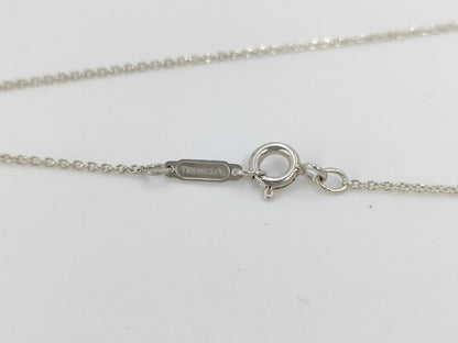 Tiffany&Co. Tiffany Ribbon Necklace Ag925 2.9g Necklace