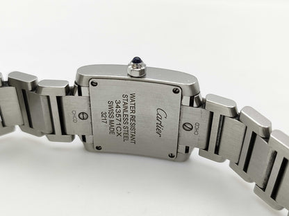 Cartier Tank Francaise SM WE110006 3217 343571CX Quartz Women's Watch