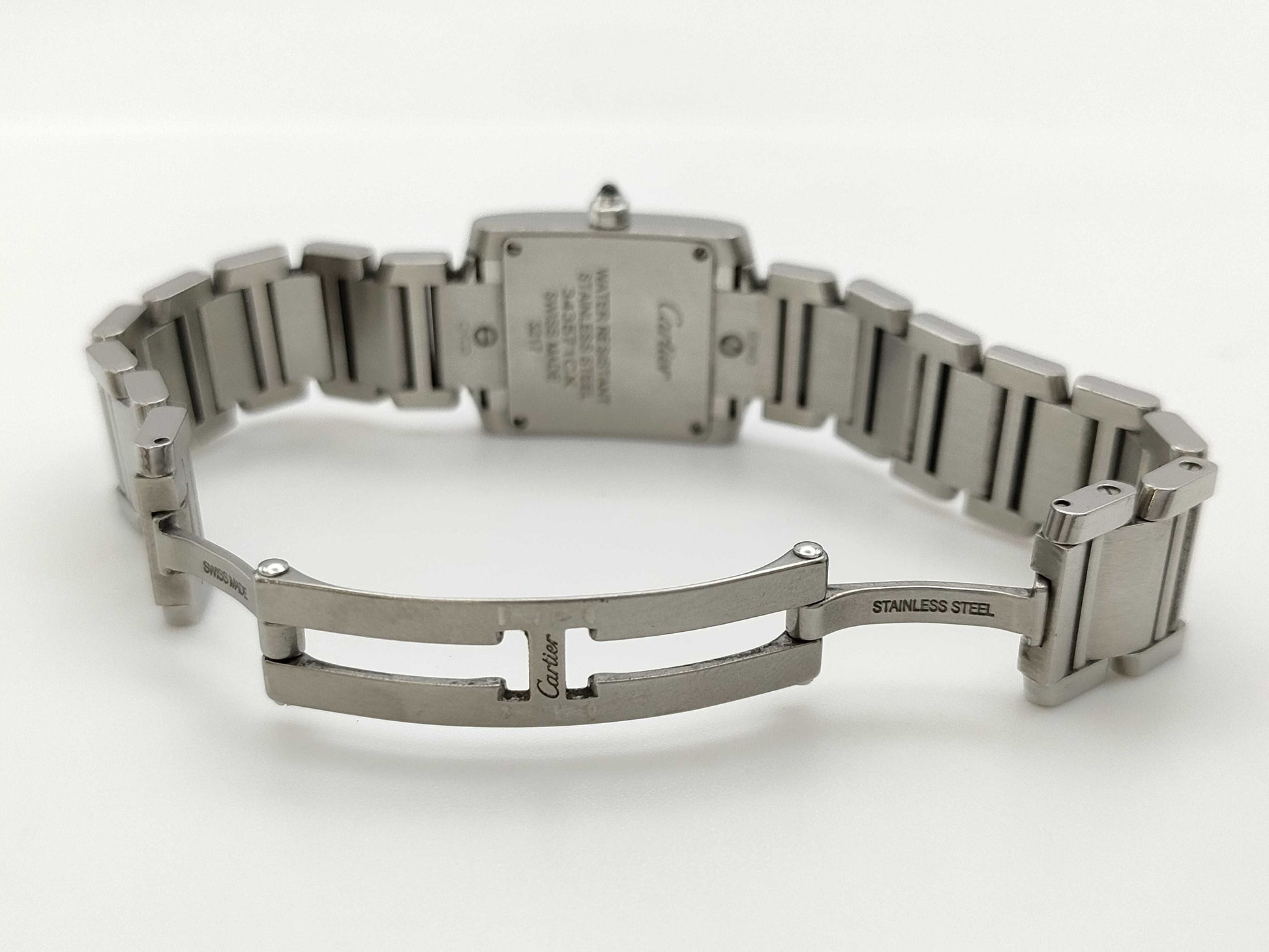 Cartier Tank Francaise SM WE110006 3217 343571CX Quartz Women's Watch