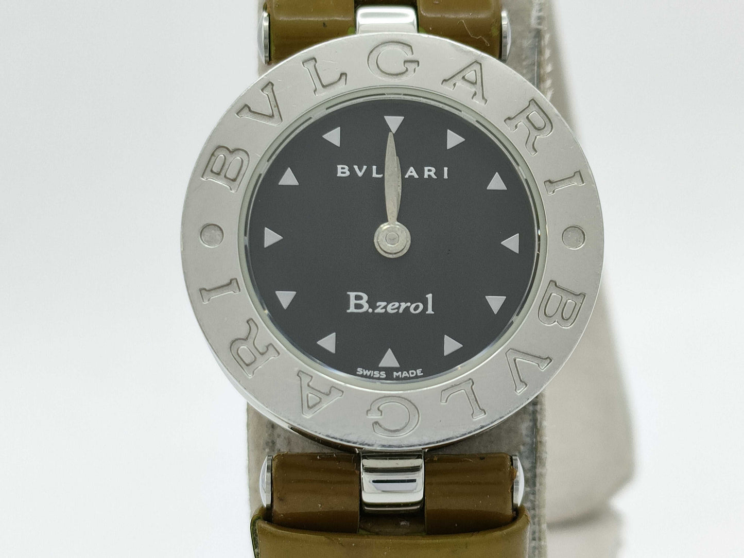 BVLGARI BZ22S D92886 Quartz Black Dial Immovable Women's Watch
