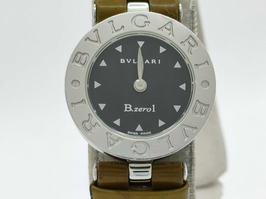 BVLGARI BZ22S D92886 Quartz Black Dial Immovable Women's Watch
