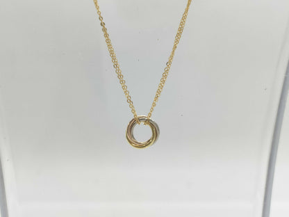 Cartier Baby Trinity AU750 3.5g Necklace