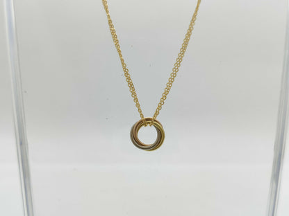 Cartier Baby Trinity AU750 3.5g Necklace