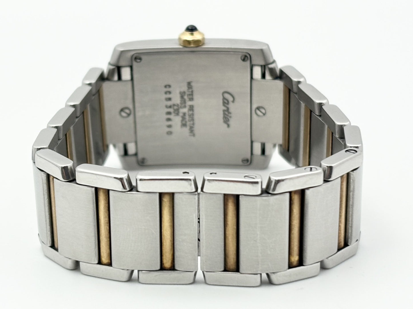 Cartier Tank Française MM W51006Q4 2301 CC538690 Quartz Women's Watch