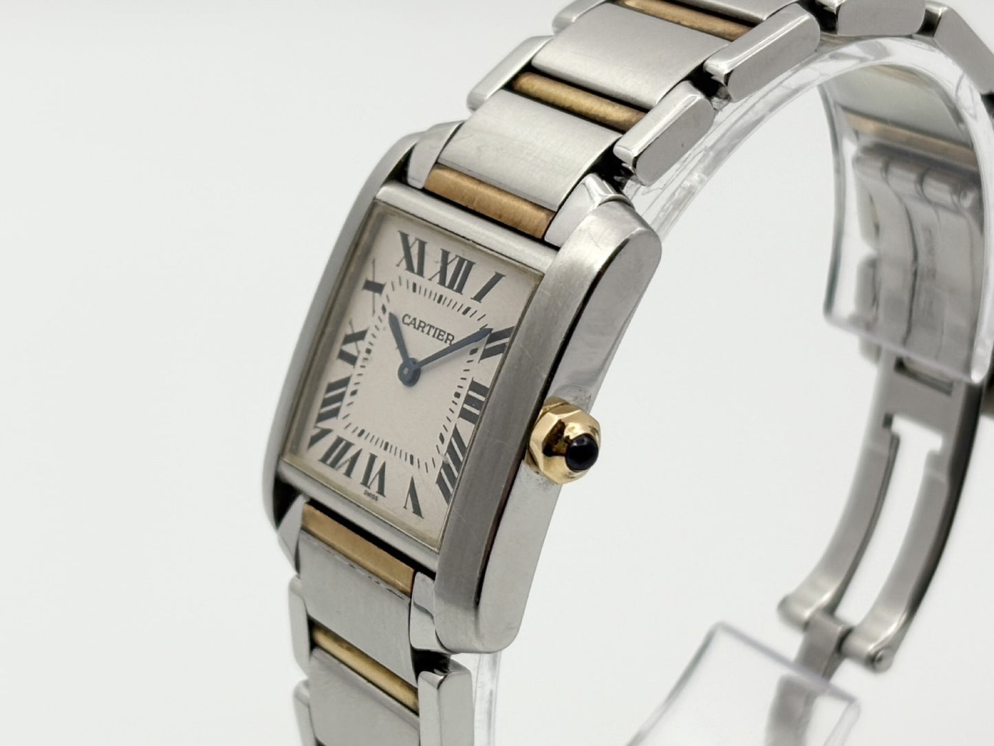 Cartier Tank Française MM W51006Q4 2301 CC538690 Quartz Women's Watch